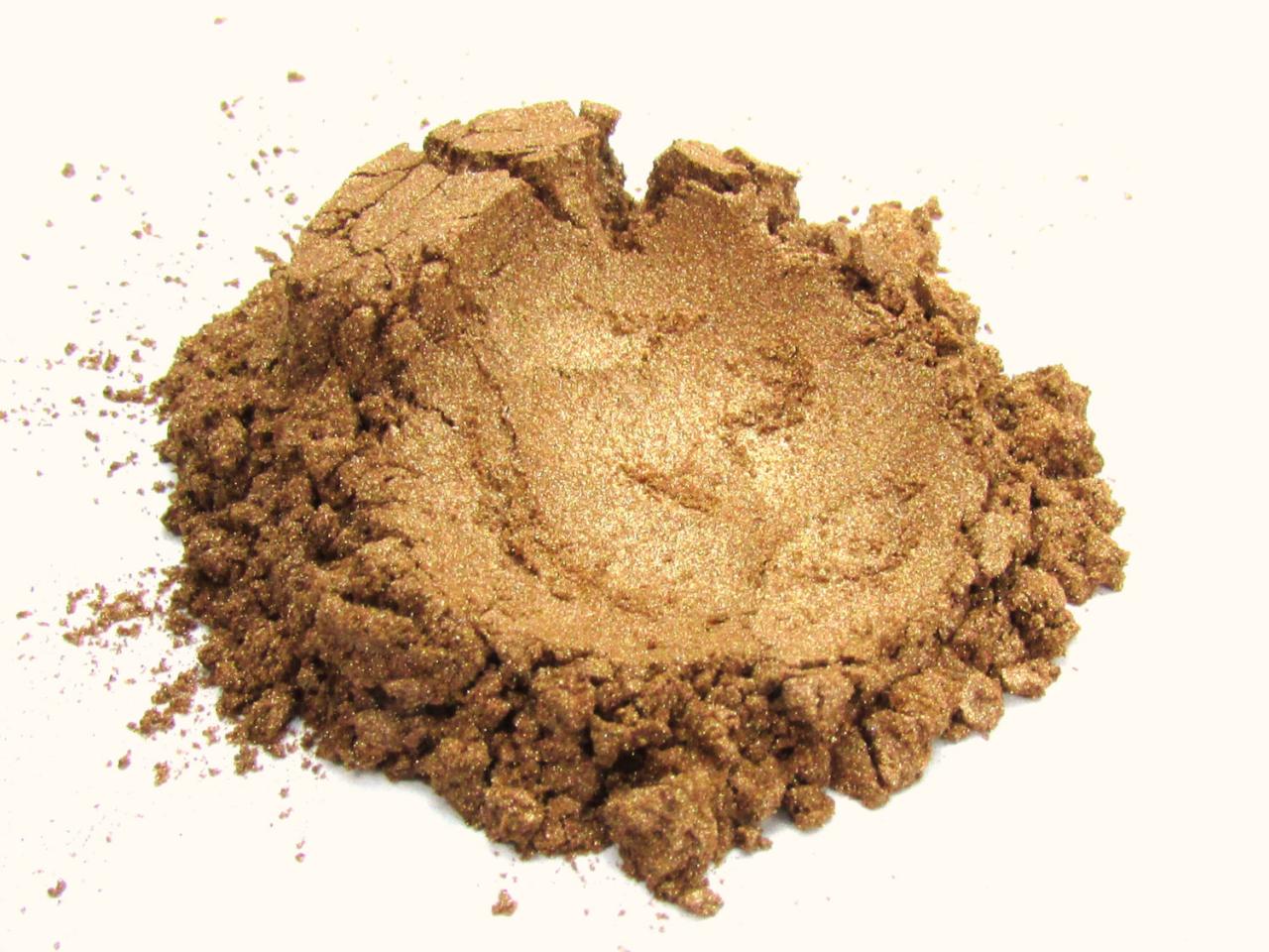 Mineral Eyeshadow, Natural Mineral Makeup, Vegan And Cruelty - Burnt Gold